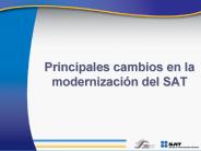 Principales cambios en la modernizaci