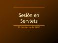 Sesion en Servlets PowerPoint PPT Presentation