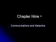 Chapter Nine PowerPoint PPT Presentation