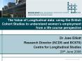 The Value of Longitudinal data: using the British Cohort Studies to understand women PowerPoint PPT Presentation