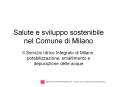 Salute e sviluppo sostenibile nel Comune di Milano PowerPoint PPT Presentation