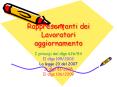 Rappresentanti dei Lavoratori aggiornamento PowerPoint PPT Presentation