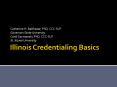Illinois Credentialing Basics PowerPoint PPT Presentation