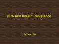 BPA and Insulin Resistance PowerPoint PPT Presentation