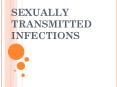 SEXUALLY TRANSMITTED INFECTIONS PowerPoint PPT Presentation