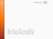 Meiosis