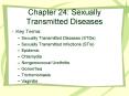 Chapter 24: Sexually Transmitted Diseases PowerPoint PPT Presentation