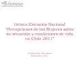 Octava Encuesta Nacional  PowerPoint PPT Presentation