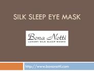 Luxury Eye Masks