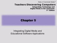 Integrating Digital Media and Educational Software Applications