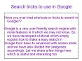 Tricks to search in Google PowerPoint PPT Presentation