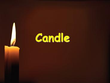 Diwali Candle