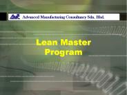 Lean Master Program