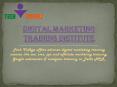 Digital Marketing Training Institute PowerPoint PPT Presentation