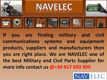 Military and Civil Communications Systems