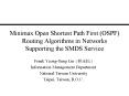 Minimax Open Shortest Path First (OSPF) Routing Algorithms in Networks Supporting the SMDS Service PowerPoint PPT Presentation