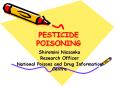PESTICIDE POISONING PowerPoint PPT Presentation