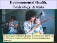 Environmental Health, Toxicology, PowerPoint PPT Presentation