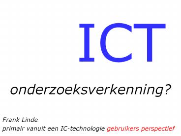 ICT