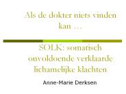 Als de dokter niets vinden kan 