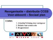 Reorganisatie 
