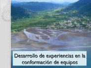Desarrollo de experiencias en la conformaci