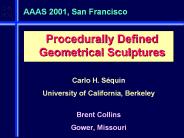 AAAS 2001, San Francisco
