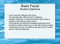 Basic Facial Student Objectives PowerPoint PPT Presentation