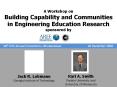A Workshop on Building Capability and Communities in Engineering Education Research sponsored by PowerPoint PPT Presentation