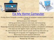Fix my home computer