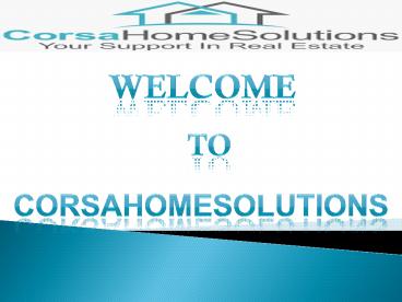 Corsa Home Solutions