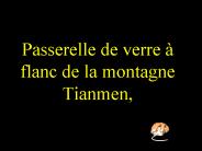 Passerelle de verre 