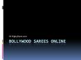 Bollywood Sarees Online