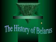 The History of Belarus