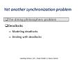 Yet another synchronization problem PowerPoint PPT Presentation