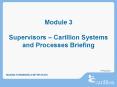 Module 3  Supervisors  PowerPoint PPT Presentation