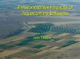 Environmental Impacts of Aquaculture Effluents PowerPoint PPT Presentation