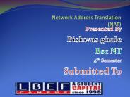 Network address translation (NAT)