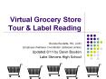 Virtual Grocery Store Tour PowerPoint PPT Presentation