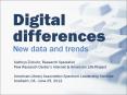 Digital differences New data and trends PowerPoint PPT Presentation