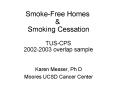 Smoke-Free Homes PowerPoint PPT Presentation