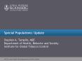 Special Populations: Update PowerPoint PPT Presentation