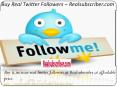 Real Twitter Followers – Buy Online