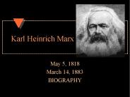 Karl Heinrich Marx
