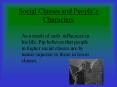 Social Classes and People PowerPoint PPT Presentation