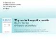 Why social inequality persists Danny Dorling University of Sheffield Based on the book:  PowerPoint PPT Presentation