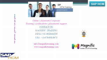 sap hcm online training in uk
