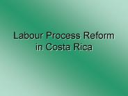 Labour Process Reform in Costa Rica
