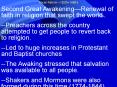Second Great Awakening PowerPoint PPT Presentation