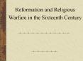 Reformation and Religious PowerPoint PPT Presentation